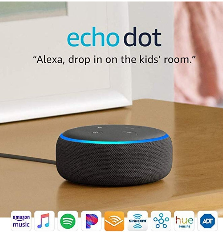 Echo Dot (3rd Gen) – Smart speaker with Alexa – Charcoal Via Amazon SALE $29.99 Shipped! (Reg $49.99)