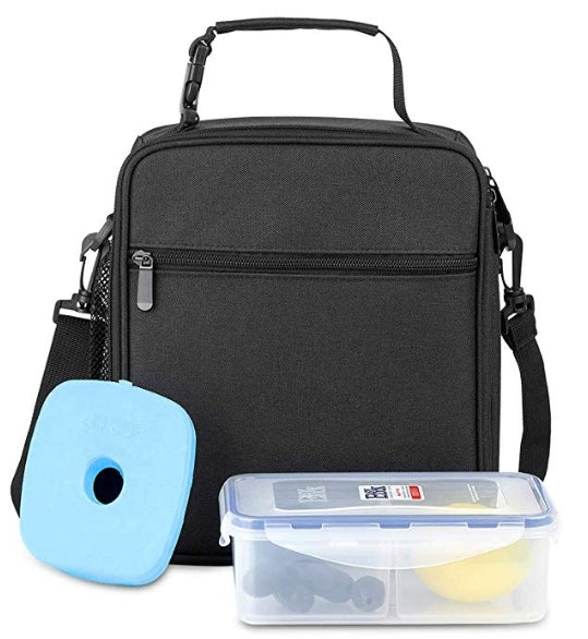 Insulated Lunch Bag with Containers & Ice Pack Via Amazon SALE $10.40 Shipped! (Reg $35.99)