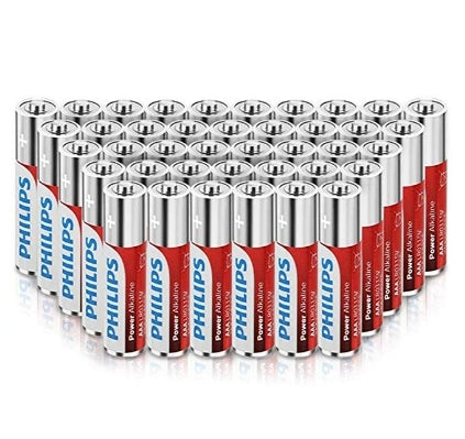 40 Count Philips AAA Batteries Via Amazon SALE $11.49 Shipped! (Reg $22.99)