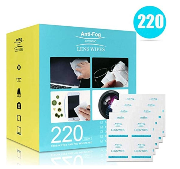 Lens Cleaning Wipes – 220 Individually Wrapped Wipes Via Amazon SALE $5.99 Shipped! (Reg $15.99)