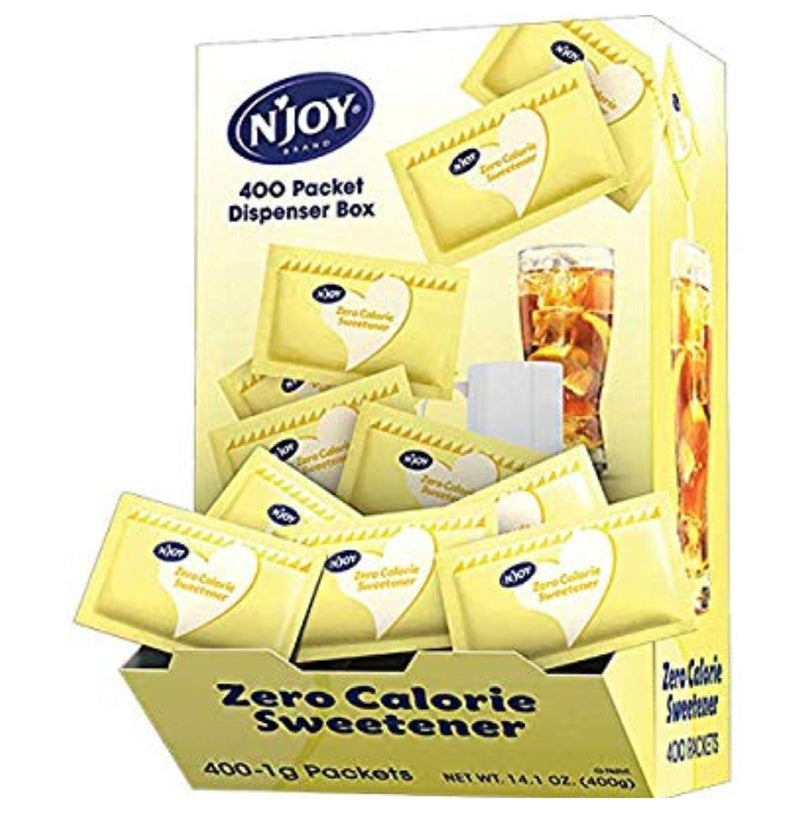 N’Joy Zero Calorie Sweetener, Yellow Sucralose Packets, 400 Count for $3.78 Shipped! (Reg $12)