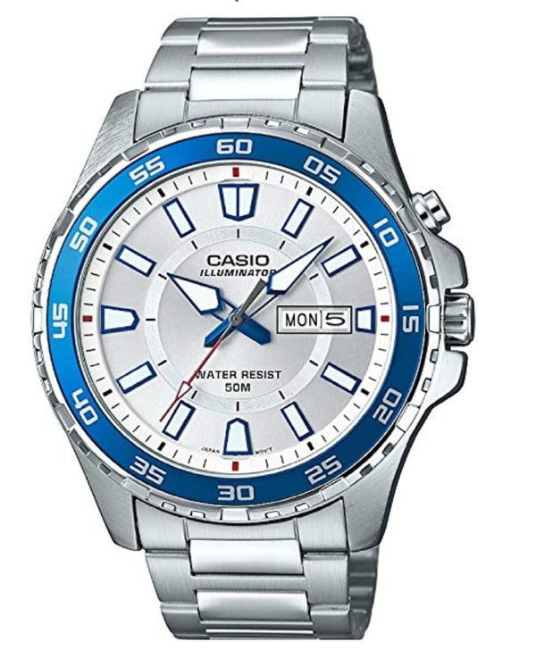 Casio Men's 'Super Illuminator' Quartz Stainless Steel Watch Via Amazon SALE $22.99 Shpped! (Reg $99.95)