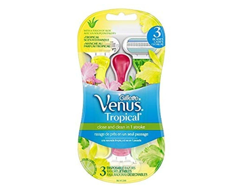 Gillette Venus Tropical Disposable Women’s Razors Via Amazon ONLY $3.62 Shipped! (Reg $9)