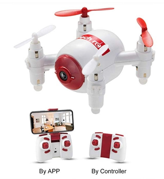 Tech rc Mini Camera WiFi Quadcopter Drone Via Amazon ONLY $14.99 Shipped! (Reg $50)