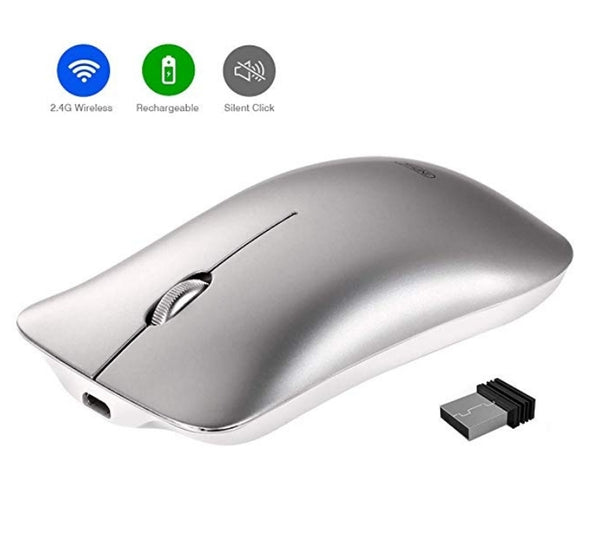 Inphic Slim Silent Click Rechargeable 2.4G Wireless Optical Mouse Via Amazon ONLY $5.84 Shipped! (Reg $12.99)