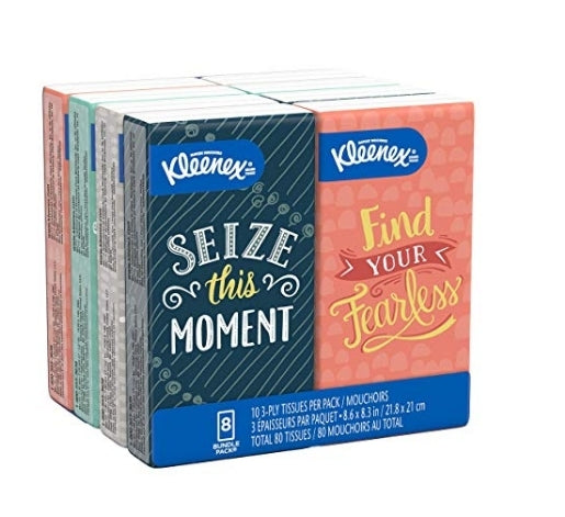 Kleenex Trusted Care Facial Tissues Travel Packs Via Amazon ONLY $2.28