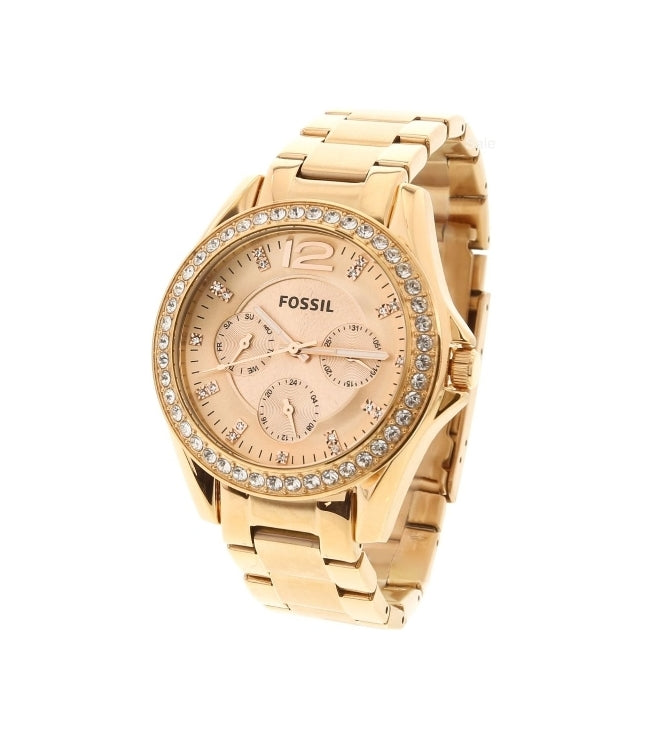 Fossil Women's Riley ES2811 Rose-Gold Stainless-Steel Analog Quartz Fashion Watch Via Ebay ONLY $55.18 Shipped! (Reg $135)