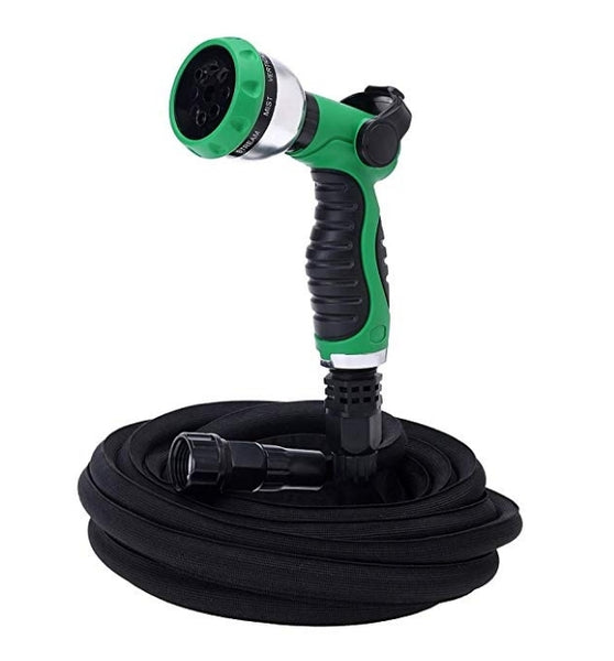 50ft Lightweight Flexible Water Hose with 8 Function Spray Nozzle Via Amazon ONLY $16.99 Shipped! (Reg $34)