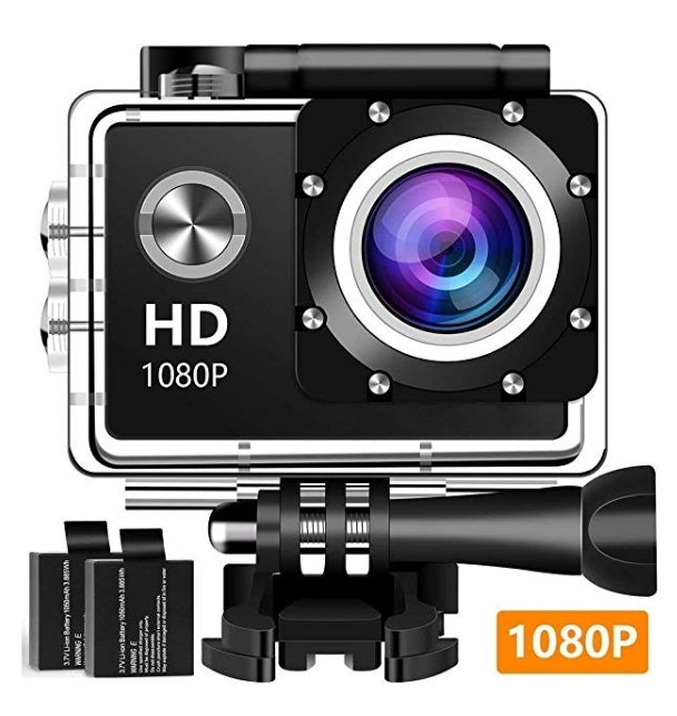 1080P Full HD Waterproof Underwater Camera Via Amazon
