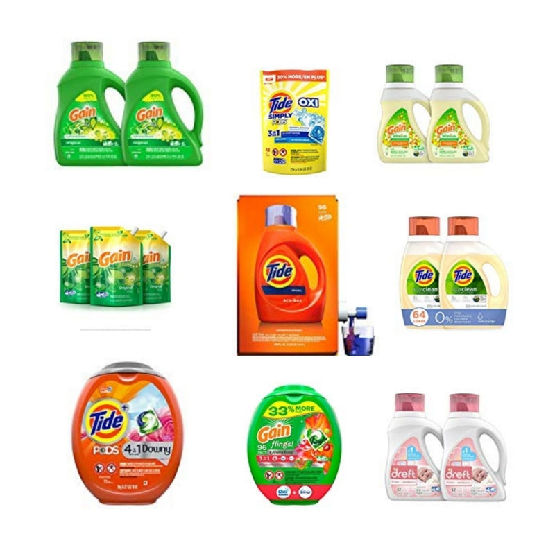 Save 45% on Gain and Tide products