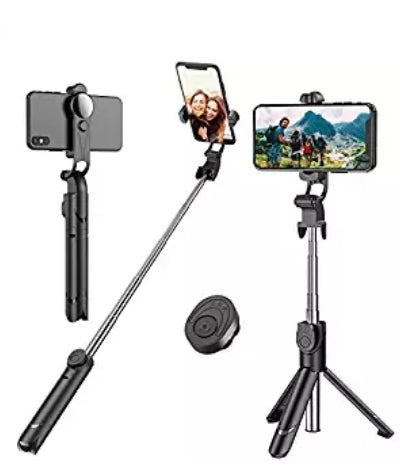 Extendable Selfie Stick Tripod with Remote Via Amazon