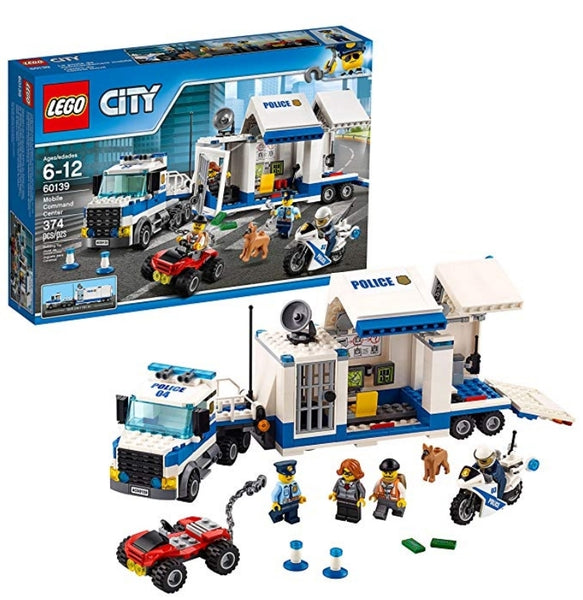 Lego City Police Mobile Command Center Building Set (374 Pieces) Via Amazon