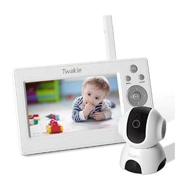 Video Baby Monitor with Large 5″ HD LCD Display 720P Digital Camera Via Amazon