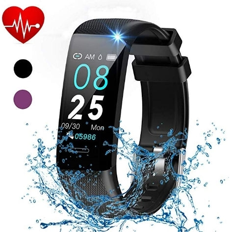 Activity Tracker with Heart Rate Monitor Via Amazon
