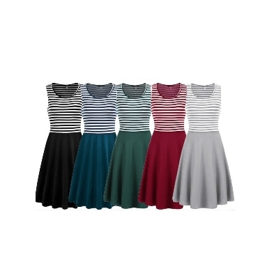 Women’s Striped Dress Via Amazon