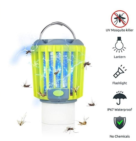3-in-1 Bug Zapper and LED Camping Lantern + Flashlight Via Amazon