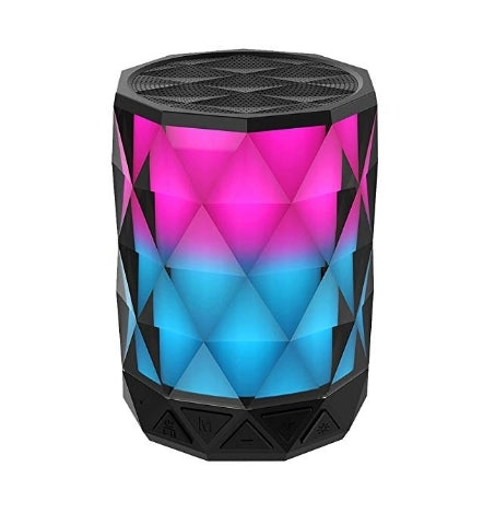 Portable Bluetooth Speakers With Lights Via Amazon