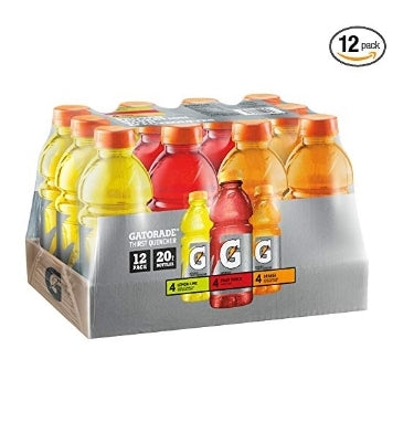 12 Pack Gatorade Original Thirst Quencher Variety Pack Via Amazon