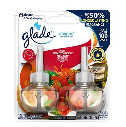 Glade PlugIns Scented Oil Refill Red Honeysuckle Nectar Via Amazon