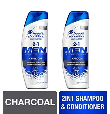 2 Pack Head and Shoulders Shampoo and Conditioner 2 in 1 Via Amazon