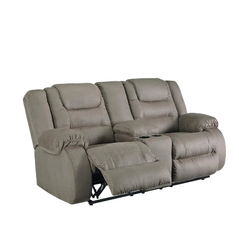 Signature Design by Ashley 1010494 Segburg Reclining Loveseat with Console, Via Amazon