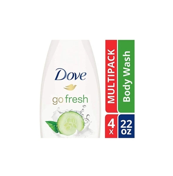 Pack of 4 Dove Sulfate Free Body Wash, Via Amazon