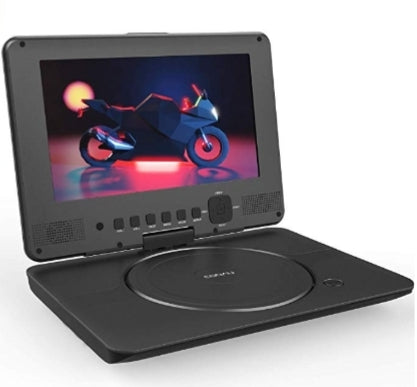 Portable DVD Player Upgraded 12″ with HD Swivel Screen Via Amazon