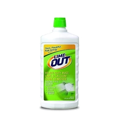 Lime OUT Heavy-Duty Rust, Lime & Calcium Stain Remover, 24 Fl. Oz. Bottle Via Amazon