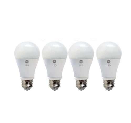 GE LED Light Bulb 10.5-Watt, Soft White, 4-Pack Via Amazon