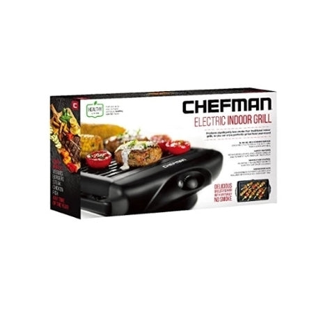 Chefman Electric Smokeless Indoor w/Non-Stick Cooking Surface Via Amazon