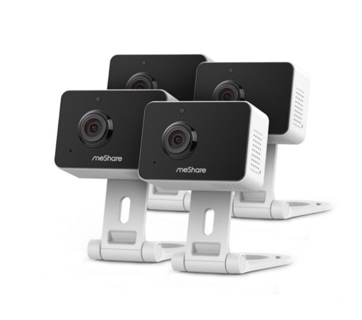 1080p Mini Wireless Two-way Audio Camera 4-Pack Via Walmart