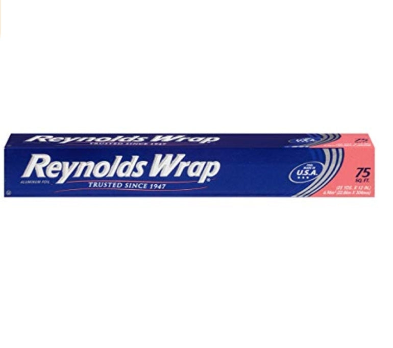 Reynolds Wrap Standard Aluminum Foil - 75 Square Feet Via Amazon