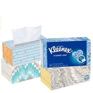 36 Boxes of Kleenex Trusted Care Everyday Facial Tissues, 144 Count Via Amazon