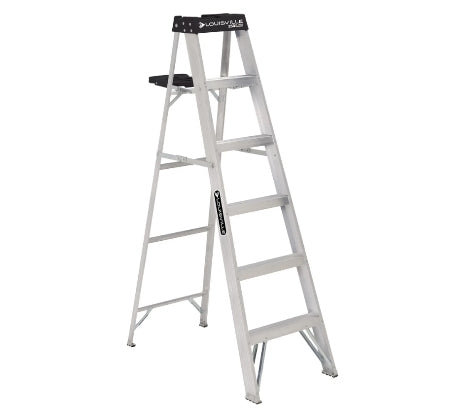 Louisville Ladder 6-Foot Aluminum Stepladder Via Walmart