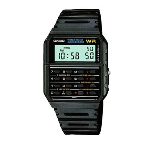 Casio Men's Vintage Calculator Watch Via Amazon