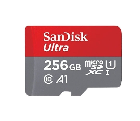 SanDisk 256GB Ultra microSDXC UHS-I Memory Card with Adapter Via Amazon