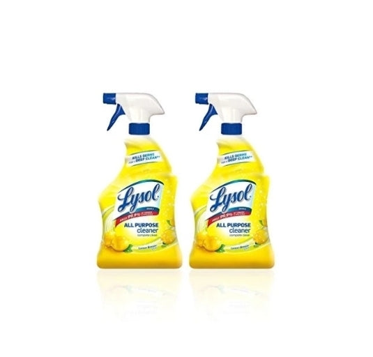 Lysol All Purpose Cleaner, Lemon Breeze, 32 oz (Pack of 2) Via Amazon