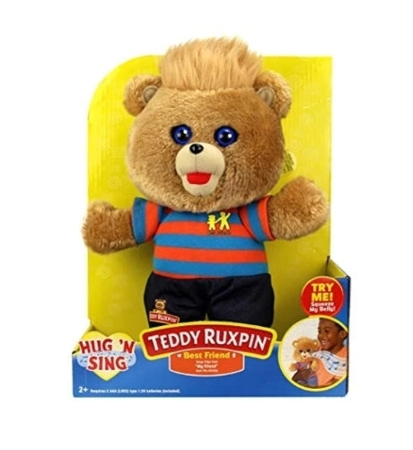 Teddy Ruxpin Hug 'N Sing Plush with Sound Via Amazon