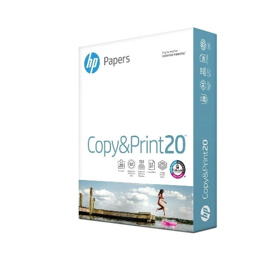 HP Printer Paper, 8.5 x 11 Paper, 500 Sheets, 1 Ream Via Amazon