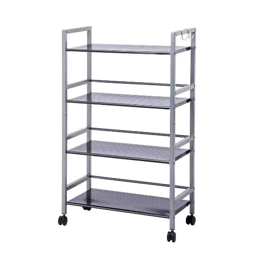 4 Tier Shelving Unit Kitchen Rack Storage Cart Via Amazon