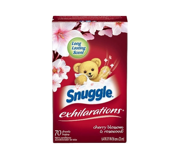 Snuggle Exhilarations Fabric Softener Dryer Sheets, 70 Count-2 Count Via Amazon