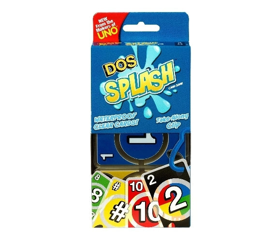 Mattel Games UNO GCY94 Dos Splash Card Game Via Amazon