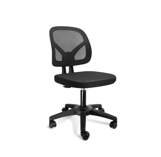 Armless Home Office Chair Mesh Adjustable  Swivel  Chair Via Amazon