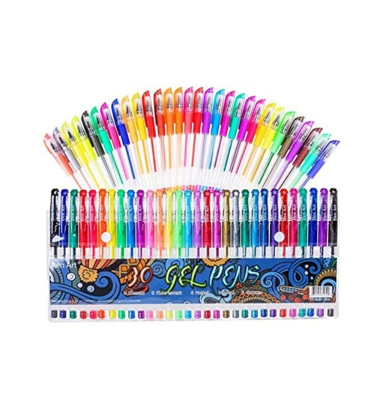 30-Count Gel Pens Via Amazon