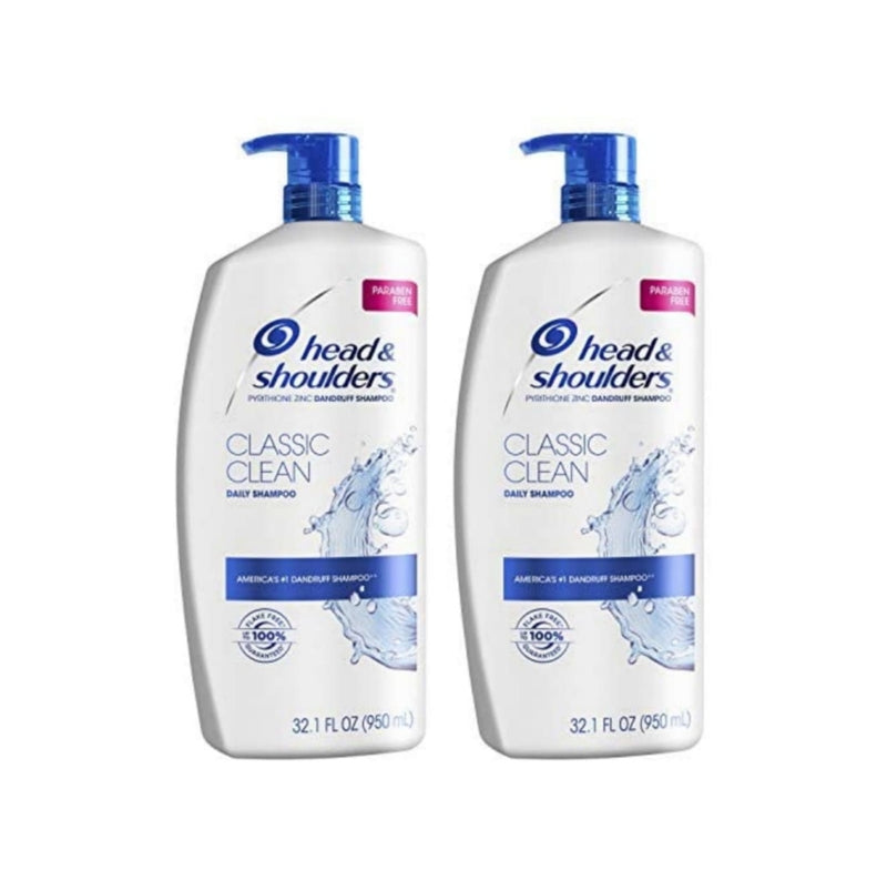 2 Big Bottles Of

Head and Shoulders Shampoo, Anti Dandruff Treatment Via Amazon
