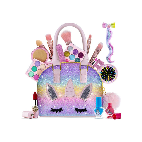 Beayuck Kids Makeup Kit for Girl-Washable Makeup for Kids