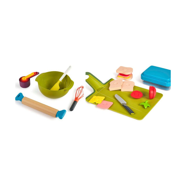 Casdon Joseph Joseph Bake Toy Kitchen Baking Set or Joseph Joseph GoEat Toy Lunch Prep Set