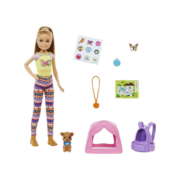 Barbie It Takes Two Camping Playset with Stacie Doll (~9 in)