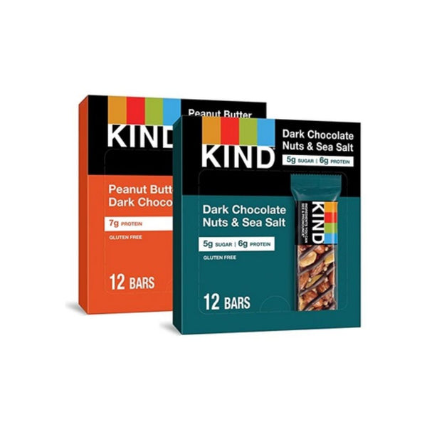 24-Count KIND Bars, Variety Pack, Dark Chocolate Nuts & Sea Salt