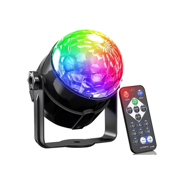 Sound Activated Party Lights with Remote Control
